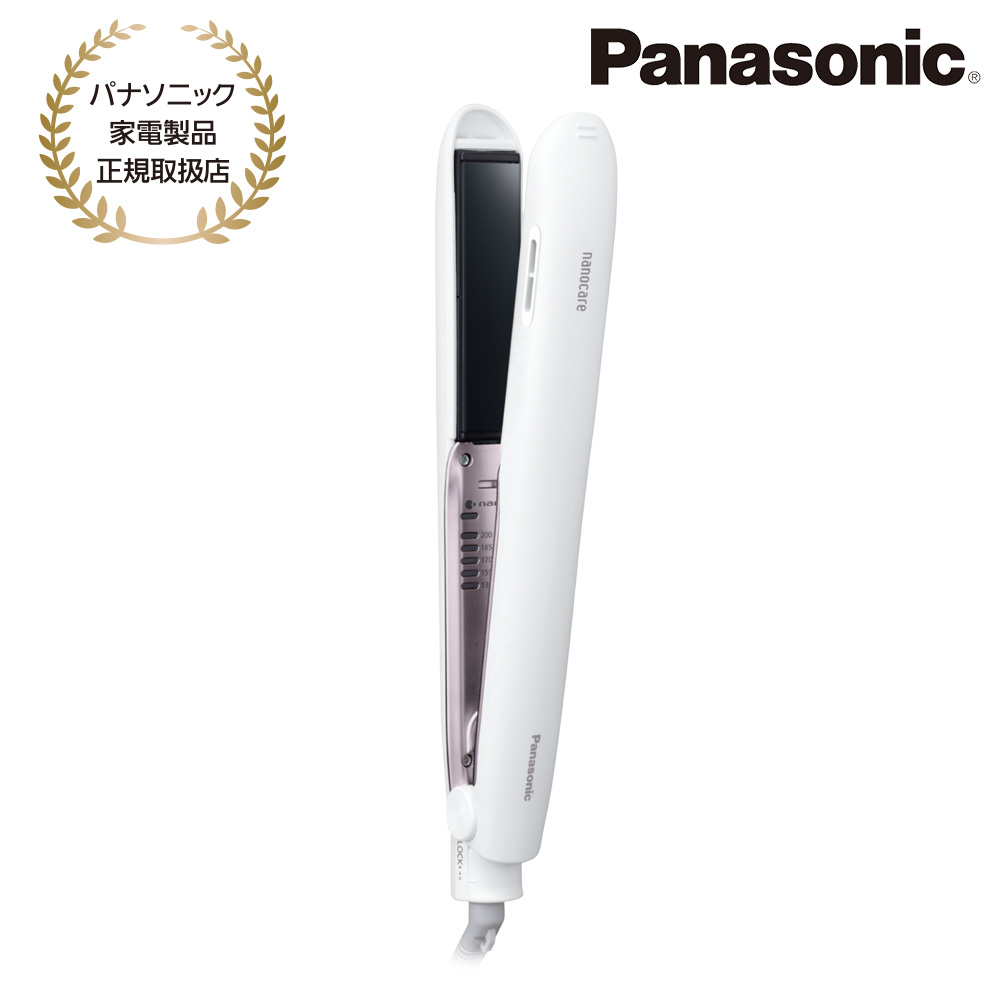 Panasonic [EH-HS9J-W] ストレートアイロン ナノケア(白)